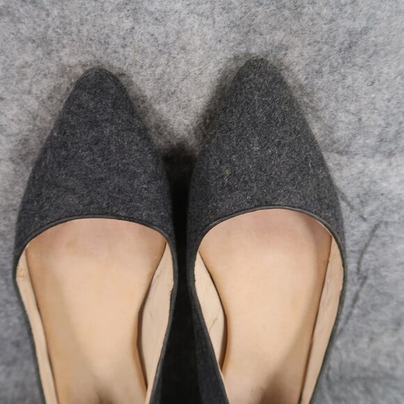 Dr Scholls Shoes Womens 7 Flats Fashion Slip On Casual Classic Pointed Toe Grey - Picture 7 of 15